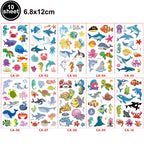Sea Animal Theme Disposable Tableware Under The Sea Baby Shower Party Plates Napkins Cups Ocean Animals Birthday Party Supplies