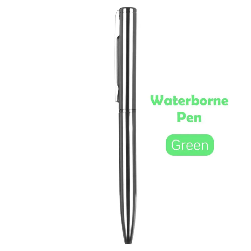 1 PC Mini Portable Waterborne Metal Ballpoint Pen Multiple Color Refills Signature Pen Advertising Pen Office School Supplies
