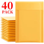 Kraft Paper Bubble Envelopes Bags Self Seal Adhesive Padded Bubble Mailers Shockproof Anti Drop Shipping Envelopes Mailing Bags