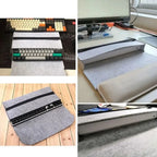 Portable 60/ 87/104 Keys Keyboard Bag Keyboard Pack Felt Bag Mechanical Keyboard Carrying Case Storage Bag Peripheral Bag