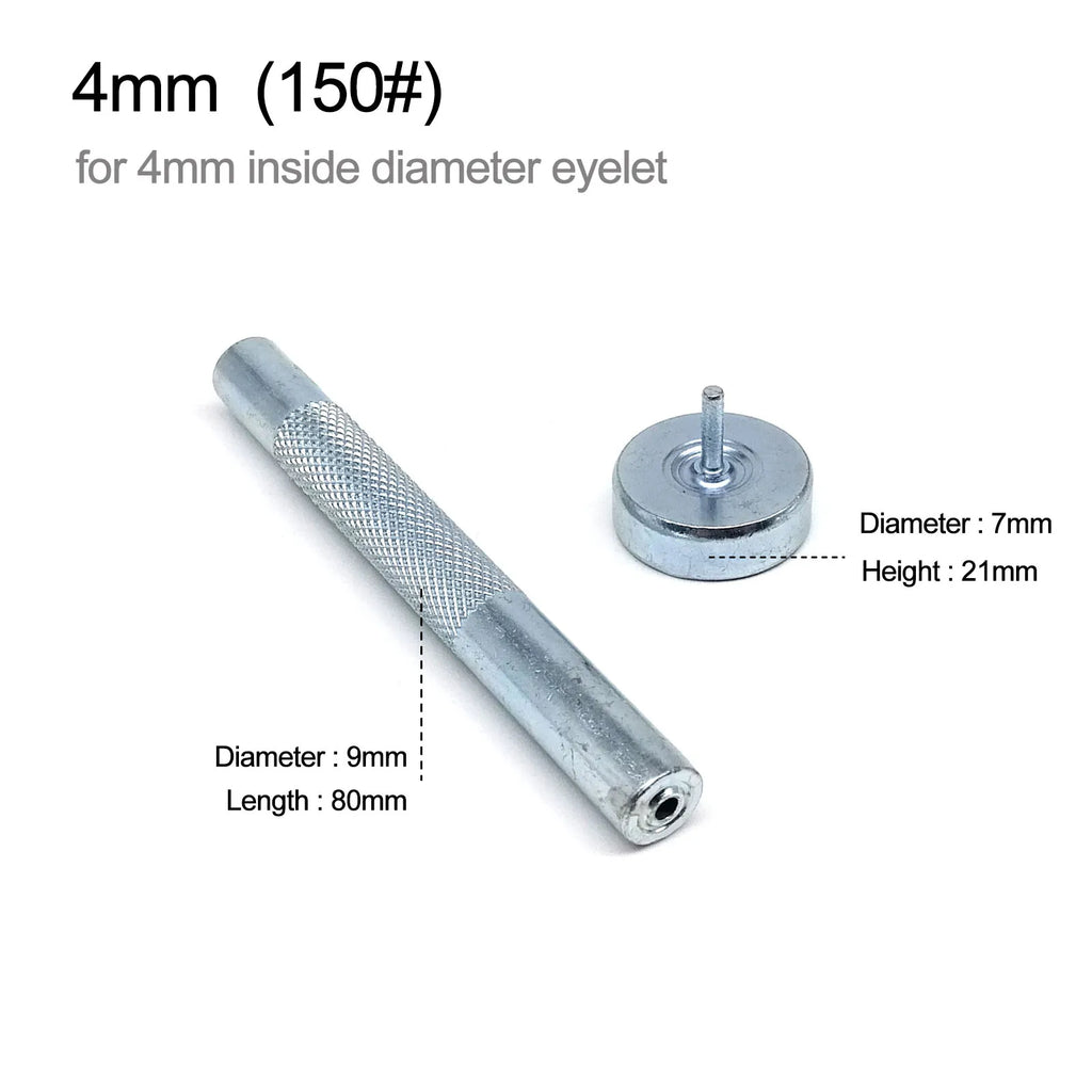 1mm to 20mm Metal Eyelets Grommet Mold Ring Air Hole Rivet Installation Punch Tool DIY Handmade Accessories High Quality Steel
