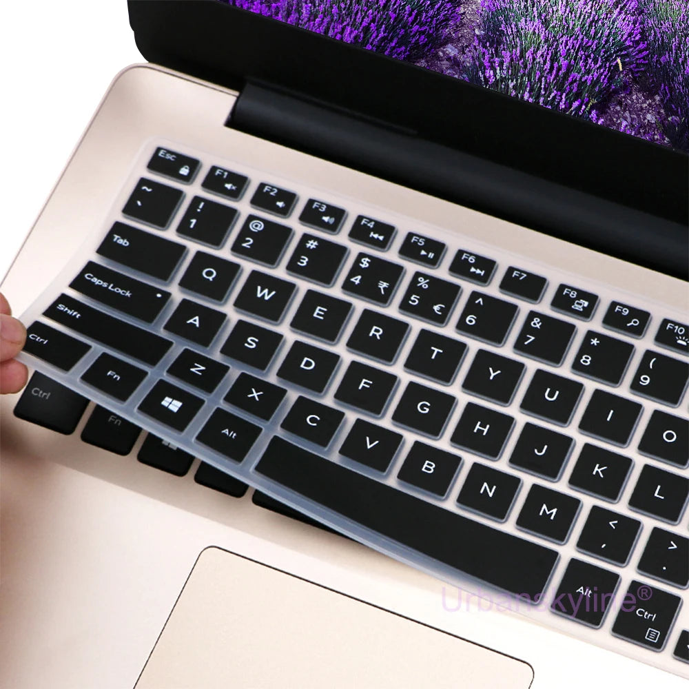 Keyboard Cover for Dell Latitude 14 7440 7450 7400 7404 7410 7414 7420 7424 7430 7480 7490 2 in 1 Silicone Protector Skin Case
