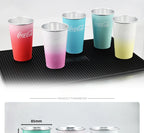470ml Portable Aluminum Mug-CocaCola Cups ColorChanges When Cool Perfect for Cold Sensation Outdoor Camping Beer Cold DrinksCup