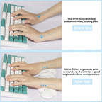 Keyboard Cloud Wrist Rest Pad Anti-Slip Desk Mat Memory Foam Palm Rest Ergonomic Mouse Pad Typing Wrist Rest for Office