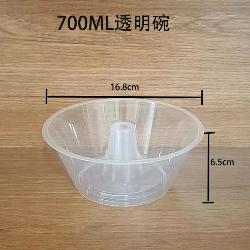 50pcs Disposable Hot Pot Cups Fried Chicken Fruit Creative Cup Holder Bowl Drink Cup Packaging Takeout Disposable Milk Tea Cups