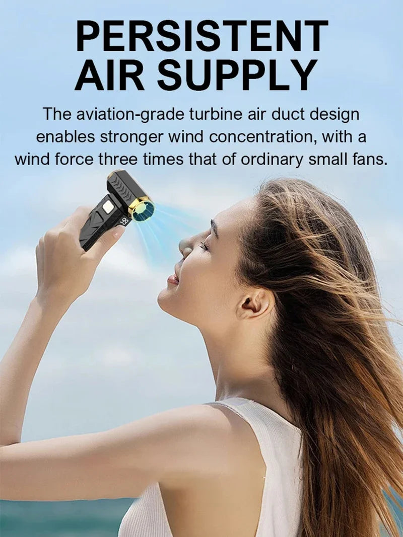 2026 New 1000000RPM Turbo Jet Blower 2in1 Super Powerful Air Blower Vacuum Dust Cleaner USB Rechargeable 65m/s Violent Blower