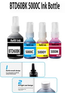 For Brother BTD60BK  BT5000 dye ink Refill Ink kit for Brother DCP-T300 T310/DCP-T500W/DCP-T700W/T800W T220/T226/T300 printer