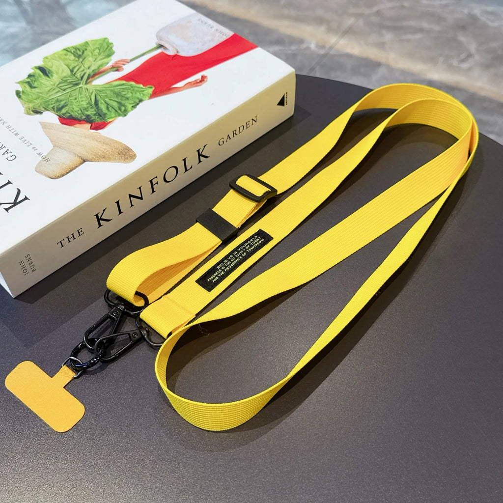 Adjustable Crossbody Mobile Phone Universal Lanyard Diagonal Long Rope Shoulder Strap Neck Multi-Purpose Anti-Loss Rope