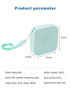 Deli 1.5m 2m Measure Tape Double Scale Body Sewing Flexible Ruler for Kids Aldult Height Waist Measuring Tailor Craft Soft Ruler