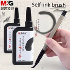 Weasel Hair Small Chinese Calligraphy Brush Soft Tip Stylus for Student Writing Drawing Art Craft