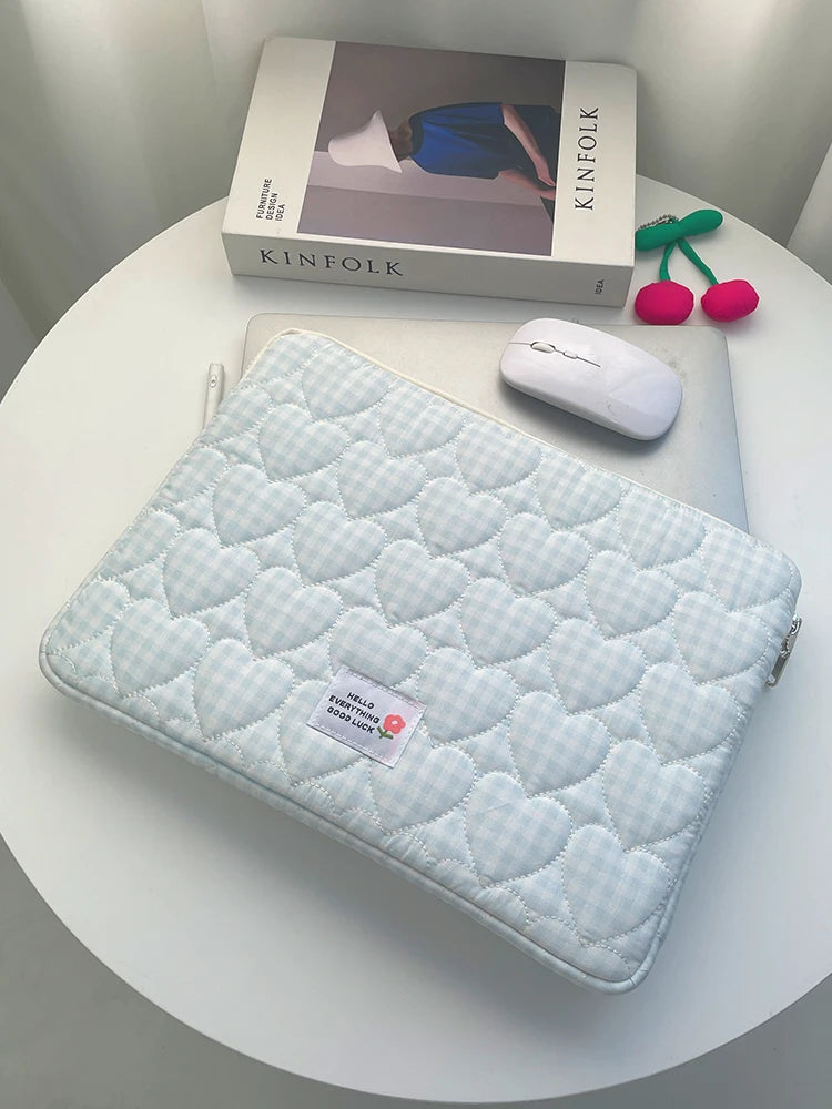 Cute Laptop Sleeves 13.3 14 15 15.6 Inch For Macbook Tablet Sleeve Bag For IPad Pro9.7 10.2 11 Air3 4 10.5 10.9 XiaoMi Samsung
