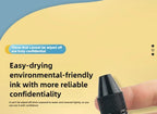 Ceramic Blade Theft Protection Roller Stamp for Privacy Confidential Data Guard Your Security Stamp Roller Privacy Seal Roller