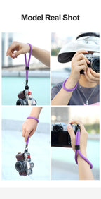Nylon Camera Wrist Strap Quick Release Hand Belt for GoPro Nikon DSLR Mirrorless Camera Rope SLR Camera Wrist Strap Accessories
