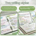 Multifunctional 120 Pages Loose-leaf Notebook Color Detachable Diary Book Grid Inner Pages Flip Up Hand Account Book Students