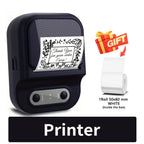 Portable Label Printer Mini Thermal Printe Self-adhesive Inkless 12-58mm Label For School/ Home/ Office/Supermarkets/ Warehouses