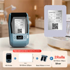 Niimbot M2 Thermal Transfer Label Printer 300 DPI High Definition Wireless 20-50 MM Print Width Label Maker Support Phone/PC