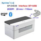 463B Thermal Label Printer 100*100 /150 Bluetooth Shipping Express Barcode Printer Label Holder POS For MacOS/Windows/Android