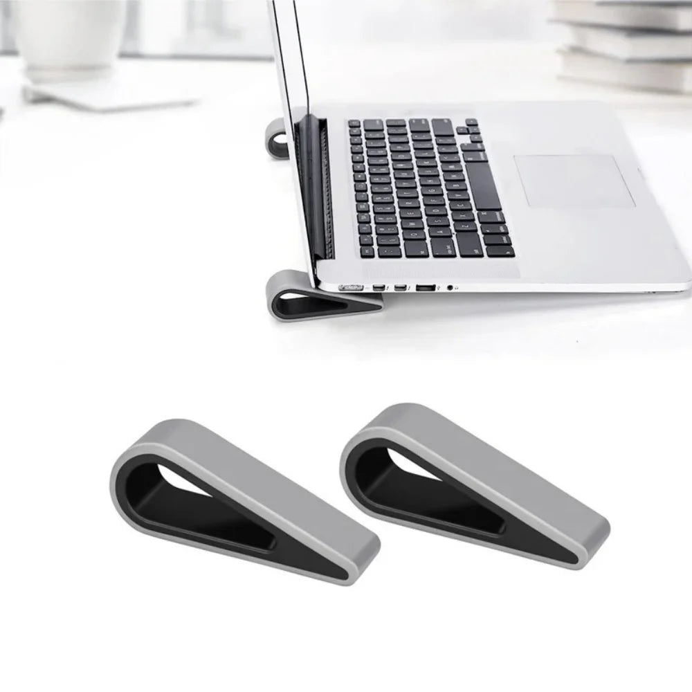 Universal Ultra Compact Laptop Stand Creative Desktop Computer Height Stand Portable Heat Dissipation Notebook Base Pad Holder