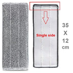 Replace Mop Head Microfiber Replacement Head Floor Cleaning Cloth Pads Flat Squeeze Hand Free Wringing Tools for Home, Kitchen