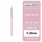 uniball ZENTO Standard 0.38/0.5mm Gel Pens,Water-Based Smooth Writing Roller Ball Pens Fit for a variety of occasions Stationery