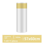 Drawstring Trash Bags Kitchen Waste Disposable Garbage Can Liners Strong Home Office Assorted Sizes Clear