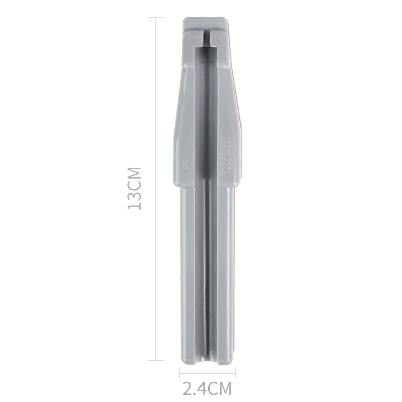Eyebrow Pencil Sharpener 2 in 1 Duckbill-Shape Eyebrow Sharpener Auxiliary Tool Peel Off Brow Pencil for Sharpening Brow Pen Tip