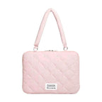 Travel Bag 15inch Portable Laptop Bags Bow with Handle Laptop Case Soft Material Cute Notebook Sleeve Travel