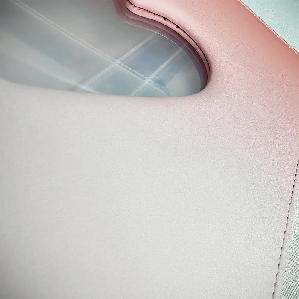 A5 3-Ring Macaron Gradient Heart Shaped Widening Photo Album Binder Photocard Card Holder for Photographs Scrapbooking Collector