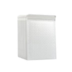 10pcs Composite Pearlescent Film Bubble Bag White Garment Packaging Express Bag Thickened Envelope Foam Waterproof Bubble Bag
