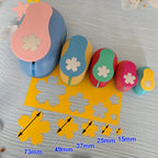 49mm 37mm 2.5cm 1.6cm Sakura Petal Craft Hole Punch Scrapbooking School Paper Puncher EVA Cutting Tool Child DIY Cutter