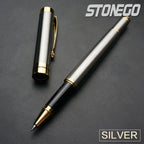 STONEGOP remium Ballpoint Pen Retractable Lacquer Rollerball Pen Smooth Writing Roller Ball Pen Elegant Executive Signature Pen