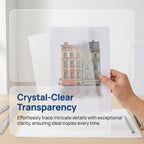 White Tracing Paper Roll 23m Light Permeable Transparency Pattern Paper Smooth Drafting Paper Draft Design Work
