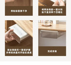Hidden Storage Box for Drawers Under The Desk, Storage Rack for Desk Bottom in The Office, Desk Style Stationery Pen Holder