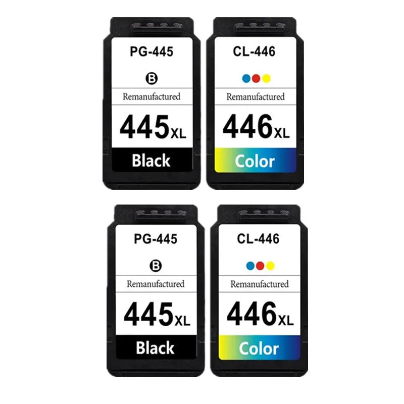 PG445 CL446 Ink Cartridge 445XL 446XL Compatible For Canon Pixma MX494 MG2440 MG2540 MG2940 IP2840 MG2545 TS3140 MG3040 TR4540