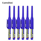 Lot 45mm Waterproof Long Head Nib Deep Hole Markers Pen Tile Carpenter Pen Multi-purpose for Woodworking Black/Blue/Red Ink