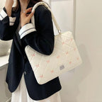 Travel Bag 15inch Portable Laptop Bags Bow with Handle Laptop Case Soft Material Cute Notebook Sleeve Travel