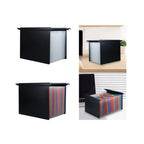 Expanding Hanging File Folder 25 Pocket Large Capacity with Tabs Accordion File Organizer for Receipts Envelopes Filing Cabinet