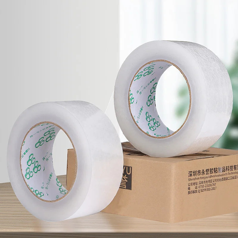 Single-Sided Bopp Transparent Packaging Tape With High Viscosity For Sealing Heavy-Duty Cartons And Fixing Items For Bundling