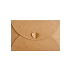 10pcs /pack Bigger Mini Small 17.5x11CM /10.5x7CM Size Kraft Paper Envelopes Vintage Butterfly Gift Card Envelope