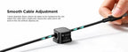 Magnetic Cable Clip Winder Holder Adhesive Wire Keeper Cord Cable Organizer USB Charging Cables Winder for Office Desktop Home