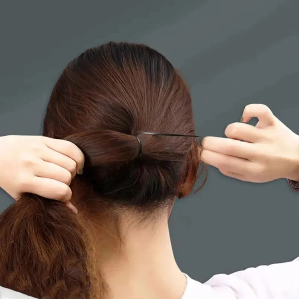 1000pcs Colour Children Disposable Rubber Band Black Transparent High Elasticity No Harm to Hair Hair Accessories Headband