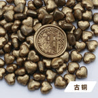 100pcs Heart-Shaped Sealing Wax Beads for Wax Seal Stamp, Great For Embellishment Of Card Envelope, Wedding Invitation