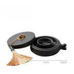 Double Circle Moisturizing Anti-evaporation Non-drying Ink Inkstone Brush Ink Calligraphy Special Belt Cover