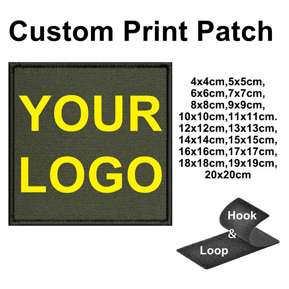 Custom Patch Personalized Name Patches Stripes Badge Tag Chevrons Armband Hook Loop For Clothes ﻿MOQ 10PCS Contact before orders