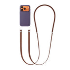 Adjustable Case Magnetic Phone Lanyard Anti-loss Durable Phone Crossbody Lanyard Woven Neck Strap for iPhone 17/Air/17 Pro Max