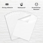 10 Sheets A4 Holographic Printable Vinyl Sticker Paper Waterproof Self-adhesive Rainbow Laser Inkjet Stickers For Inkjet Printer