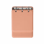 Multi-functional 3-Ring Binder Loose-Leaf Notebook PU Leather Cover Portable Notepad Refillable Memo Pad School Office Supplies
