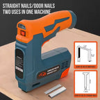 Air Nail Gun Furniture Pneumatic Gun Wood Frame Stapler Pneumatic Tool Power Tools F10