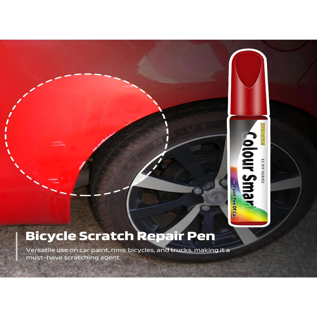 Car Touch-Up Pen - Special Marker Pen for Repairing and Refurbishing Scratches on Black Plastic Interiors, Steering Wheels, and Dashboards, Car Scratch Repair Pen, Plastic Surface Repair, Correction Pen, Plastic Repair Pen, P