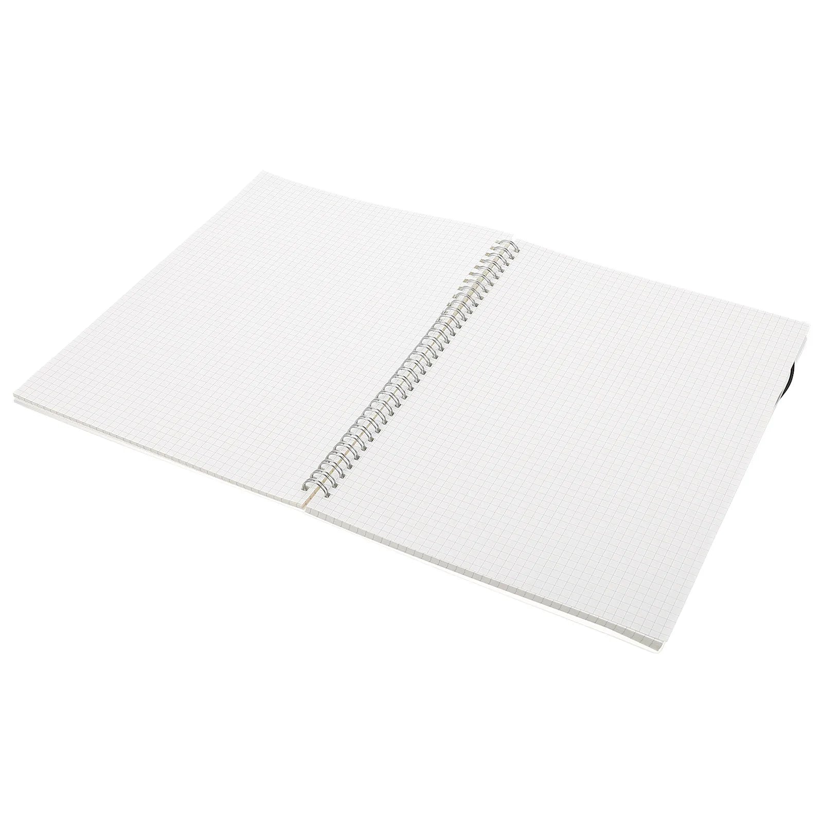 Premium Square Grid Spiral Notebook Heavy-Duty Graph Paper Notepad for Students Professionals Office School Daily Planning Diary